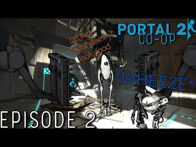 'Video thumbnail for The Chaos Begins | Portal 2 Co-Op (2)'