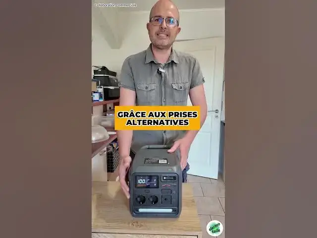 Video thumbnail for Jamais à court de batterie | DJI Power 1000 mini avec MPPT solaire intégré