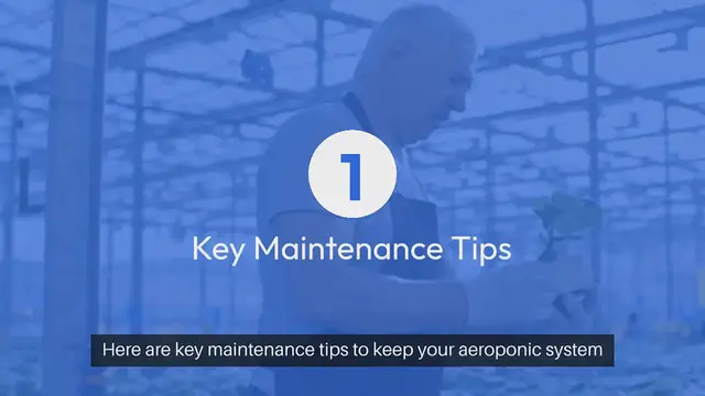 Video thumbnail for Aeroponic System Maintenance