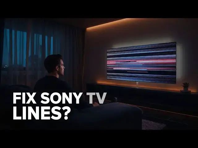 'Video thumbnail for How to Fix Horizontal Lines on a Sony TV Screen'