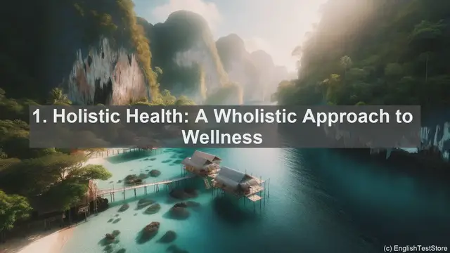 Video thumbnail for Top 10 Key Phrases for Discussing Holistic Health Practices