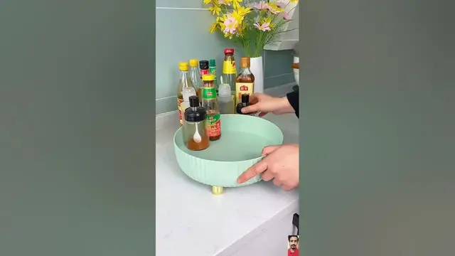 Video thumbnail for Link in Bio ✅ |  Kitchen Spin - Rotating Storage Rack