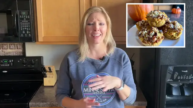 'Video thumbnail for Low Carb Pumpkin Bread With Cream Cheese Frosting ¦ keto ¦ Sugar Free (720p_30fps_H264-128kbit_AAC)'