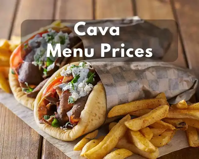 Video thumbnail for cava menu Price