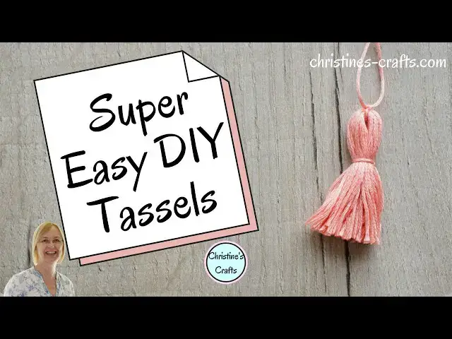 'Video thumbnail for HOW TO MAKE YARN TASSELS THE EASIEST WAY - Great DIY project!'
