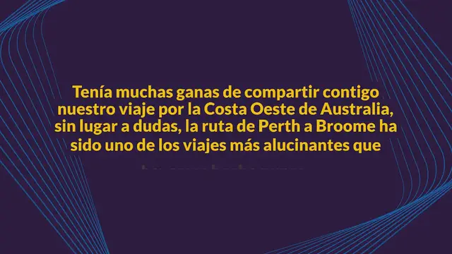 Video thumbnail for ➤Costa Oeste de Australia en Camper【La ruta perfecta】 De Perth a Broome en un mes.