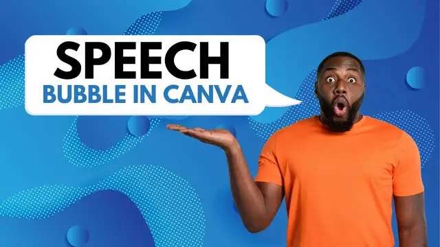 Video thumbnail for How to Create a Speech Bubble in Canva - Tutorial for Beginners