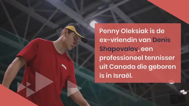 Video thumbnail for Penny Oleksiak ex-vriendin van Denis Shapovalov: