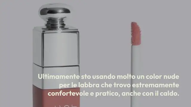 Video thumbnail for Dior Addict Lip Tattoo: il mio rossetto nude per l’estate 2019