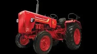 Video thumbnail for Mahindra 595 DI tractor price specification overview review video 2018