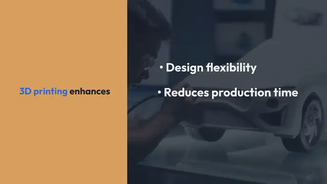 Video thumbnail for The Role of 3D Printing in Car Manufacturing