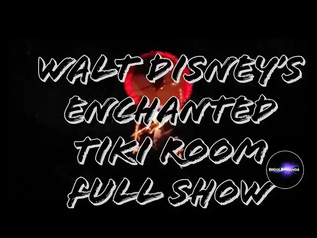 Video thumbnail for Walt Disney's Enchanted Tiki Room! Full Show at Magic Kingdom