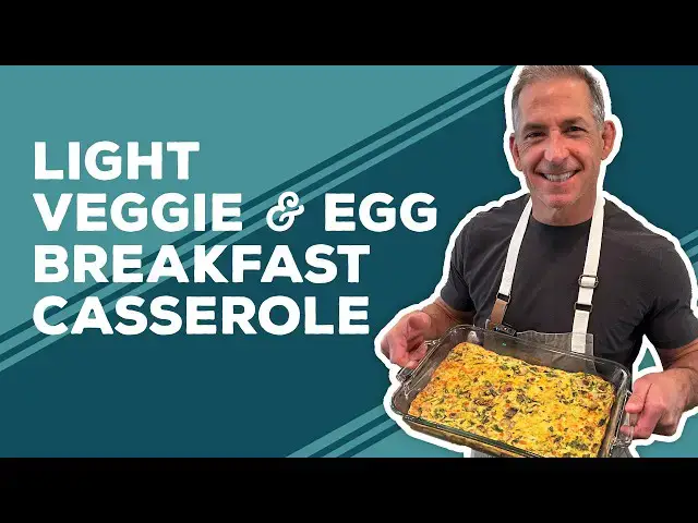 Video thumbnail for Love & Best Dishes: Light Veggie & Egg Breakfast Casserole Recipe | Healthy Breakfast Ideas