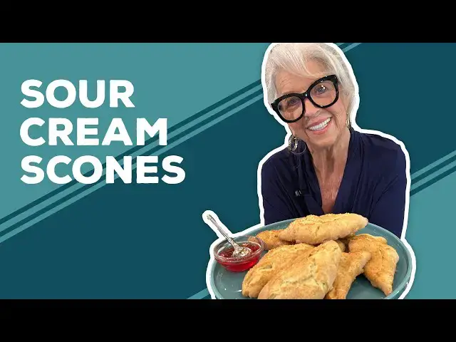 Video thumbnail for Love & Best Dishes: Sour Cream Scones Recipe | How to Make Scones at Home