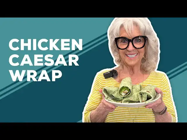 Video thumbnail for Love & Best Dishes: Chicken Caesar Wrap Recipe