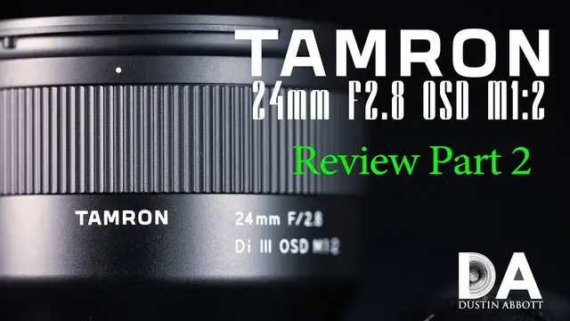 Video thumbnail for Tamron 24mm F2.8 M1:2 Review:  Part 2 | 4K
