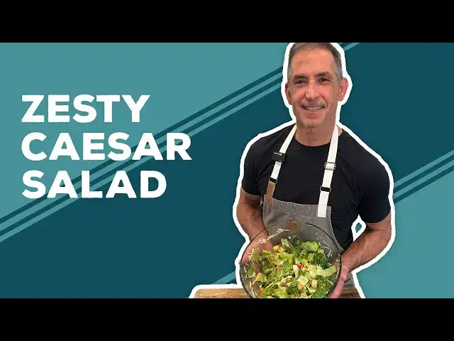 Video thumbnail for Love & Best Dishes: Zesty Caesar Salad Recipe