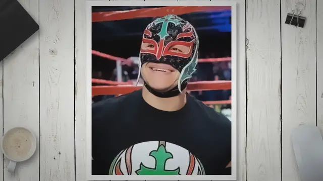 'Video thumbnail for 10 Pictures Of Unmasked Rey Mysterio’s Face'