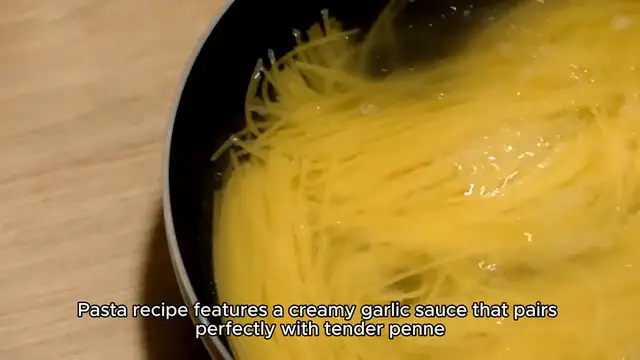 Video thumbnail for penne pasta recipe