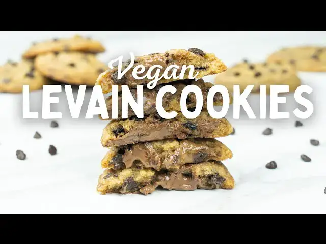 Video thumbnail for The Best Vegan Levain Cookies Recipe | Gooey, Thick, & Dairy-Free! #cookies #vegan