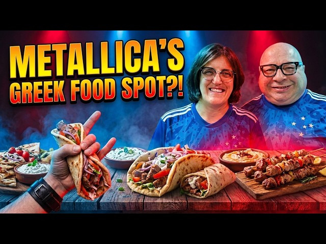 Video thumbnail for Eating Like Metallica in Greece! (Athens Food Vlog)