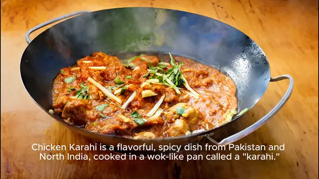 'Video thumbnail for chicken karahi recipe'