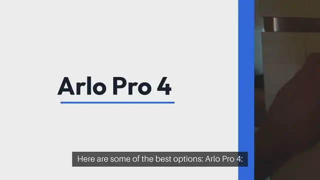 Video thumbnail for Best Home Security Cameras With Battery Backup