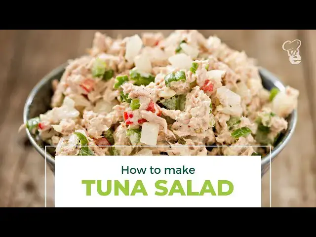 'Video thumbnail for How to Make Tuna Salad | Tuna Recipe | healthEcooks.com'
