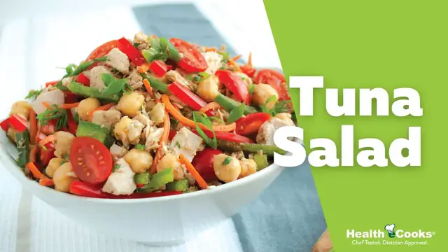 Video thumbnail for How to Make Tuna Salad | Tuna Recipe | healthEcooks.com