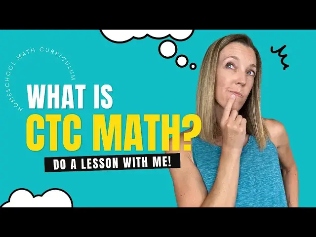 'Video thumbnail for What *IS* CTC Math?? // Homeschool Curriculum Behind the Scenes Peek'
