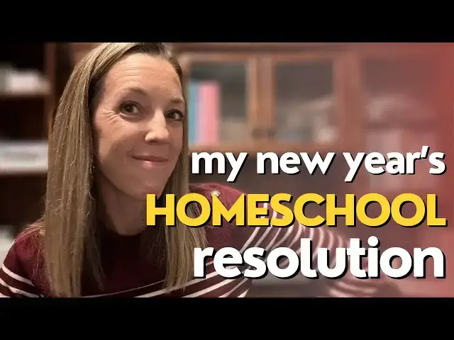 'Video thumbnail for A New Year’s Homeschool Goal // Join the Challenge!'