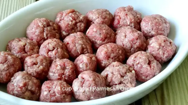 Video thumbnail for Meatball recipe
