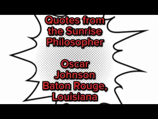 Video thumbnail for Quotes from the Sunrise Philosopher part 2