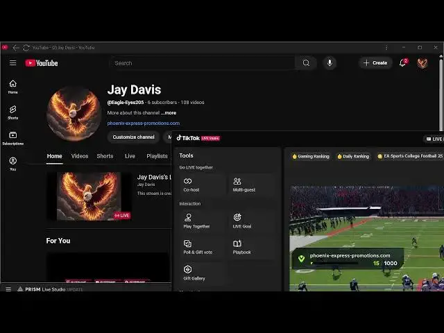 Video thumbnail for Jay Davis's Live broadcast