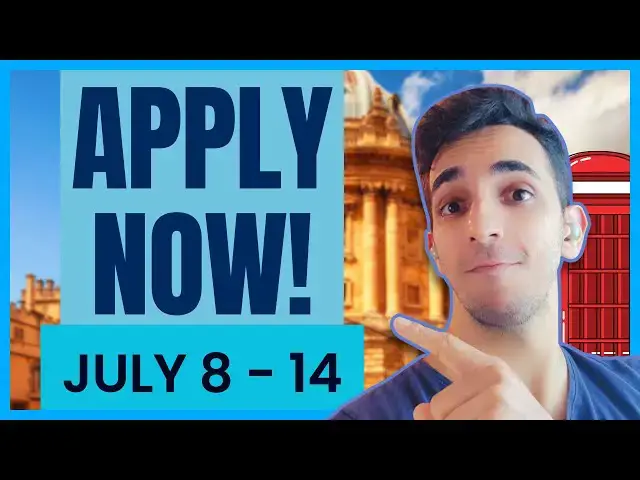 Video thumbnail for Currently Open Scholarships for International Students - July 8 - 14