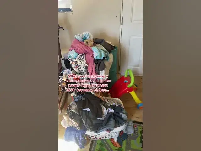 Video thumbnail for Yeah, it’s us. 😂 We need to get rid of some #TooManyClothes #Laundry #Cleaning #Group7