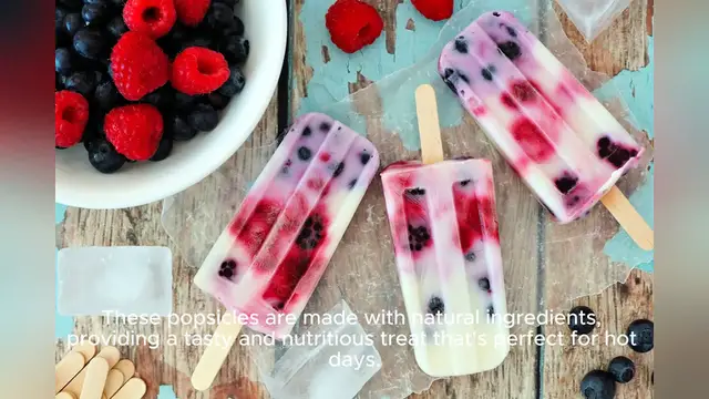 Video thumbnail for healthy popsicle recipe