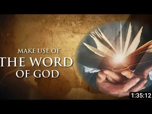 Video thumbnail for Make use of the word of God #johnselephilip #jesuschrist #religion