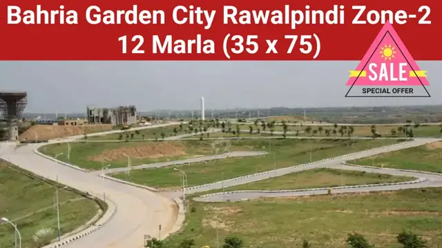 Video thumbnail for Bahria Garden City Rawalpindi Zone 2-12 Marla Plots For Sale