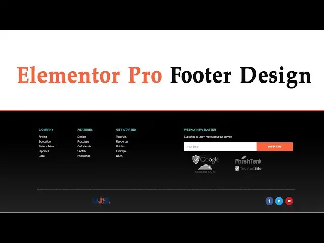 Video thumbnail for How to create footers in elementor | Elementor footer design | Elementor page builder