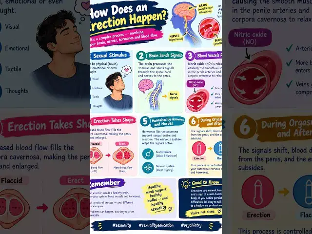 Video thumbnail for 10 How does an erection happen? #sexuality #sexualityeducation #psychiatry