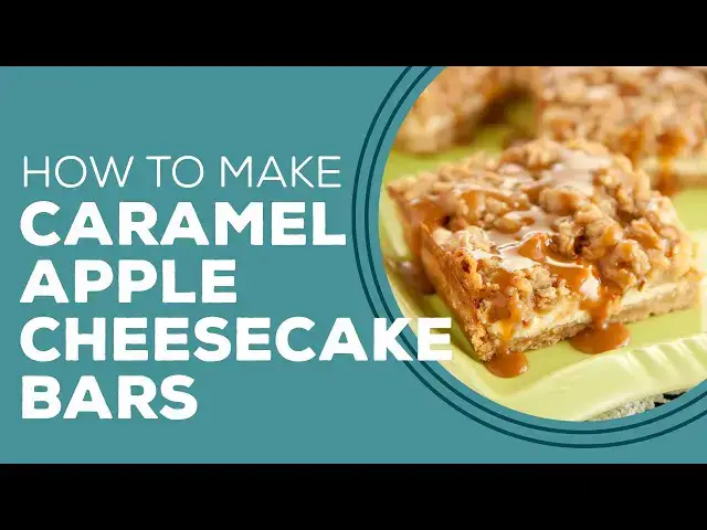 Video thumbnail for Blast from the Past: Caramel Apple Cheesecake Bars Recipe