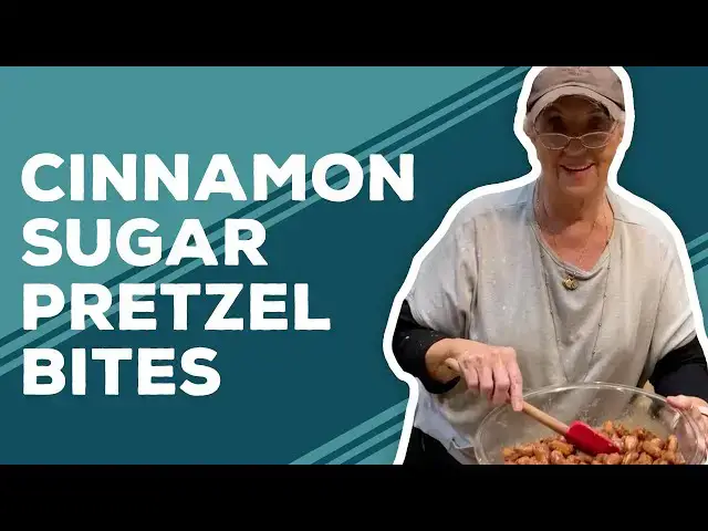 Video thumbnail for Quarantine Cooking: Cinnamon Sugar Pretzel Bites Recipe