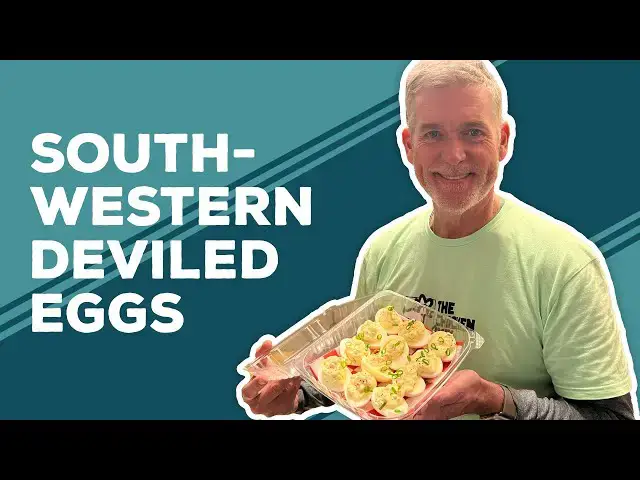 Video thumbnail for Love & Best Dishes: Southwestern Deviled Eggs Recipe | Game Day Snacks
