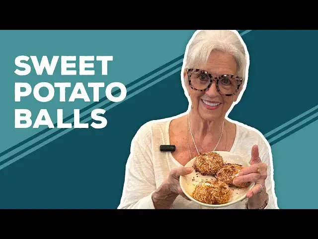 Video thumbnail for Love & Best Dishes: Sweet Potato Balls Recipe | Sweet Potato Side Dish Recipes