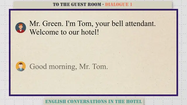 Video thumbnail for To The Guest Room - English Conversations in the Hotel