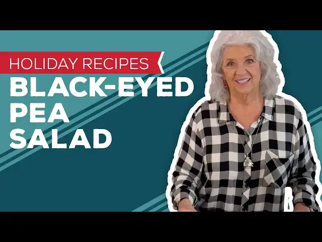 Video thumbnail for Holiday Cooking & Baking Recipes: Black-Eyed Pea Salad Recipe