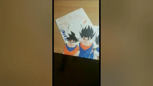 Video thumbnail for Goku +Vegeta=Vegito drawing!!