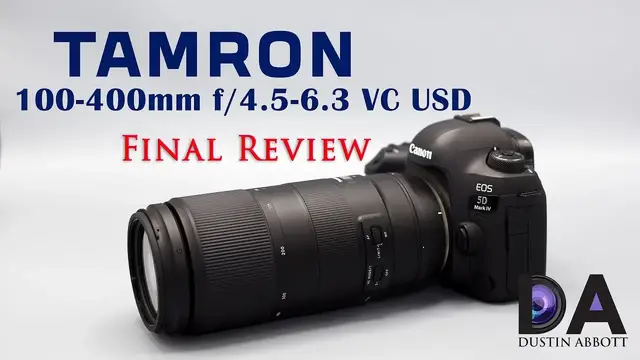 'Video thumbnail for Tamron 100-400mm f/4.5-6.3 VC USD (A035) | Final Review | 4K'