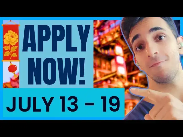 Video thumbnail for Currently Open Scholarships for International Students | July 13 - 19